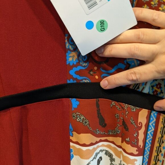 ETRO multicolor dress 8(44) IT BNWT - Picture 4 of 10